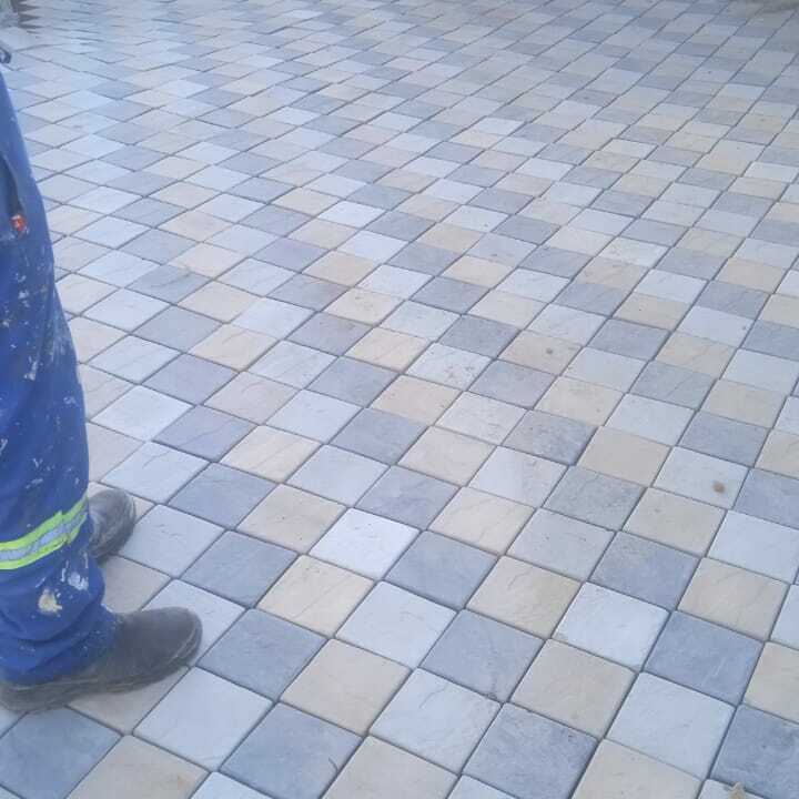 Stylish paving